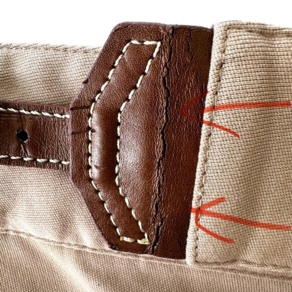 Ralph Lauren Chinos Classic Flat-Front Design, High-rise, Straight Leg, Cotton - Picture 14 of 14